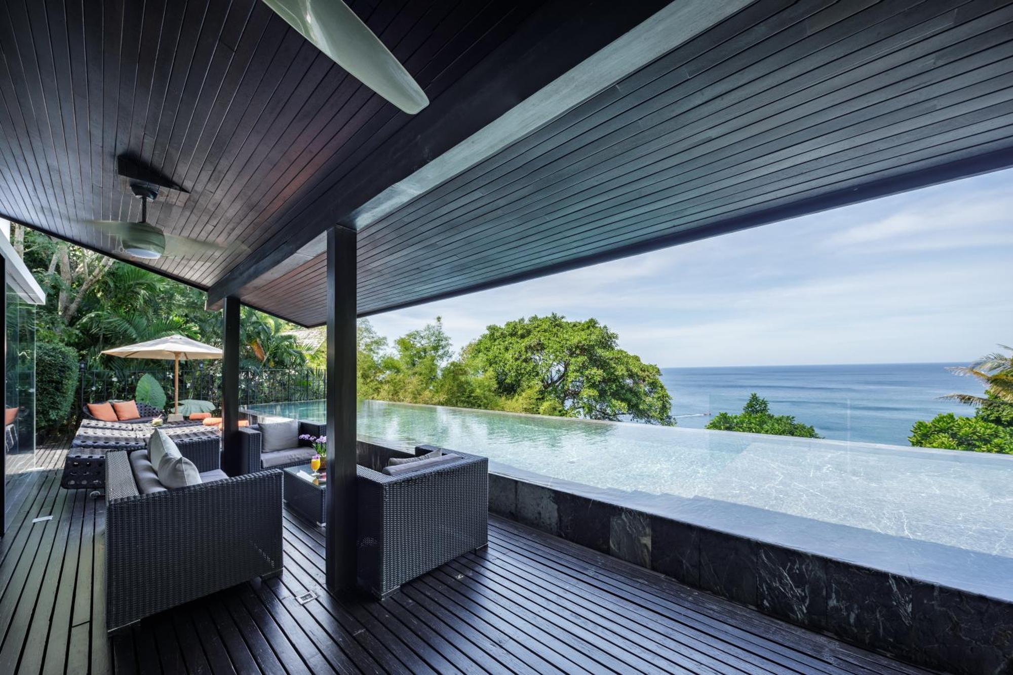 Villa Yang, Private Oceanfront Villa, Kamala-part Kültér fotó